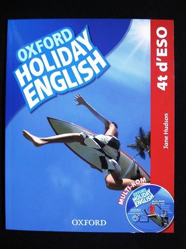 OXFORD HOLIDAY ENGLISH 4 ESO | 9780194014571 | JANE HUDSON
