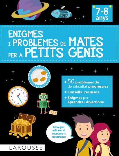 ENIGMES I PROBLEMES DE MATES PER A PETITS GENIS (7-8 ANYS) | 9788418882890 | DELPHINE URVOY