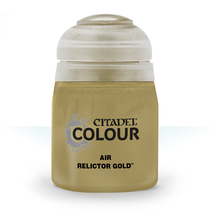 AIR: RELICTOR GOLD (24ML) (6-PACK) | 99189958101060 | GAMES WORKSHOP