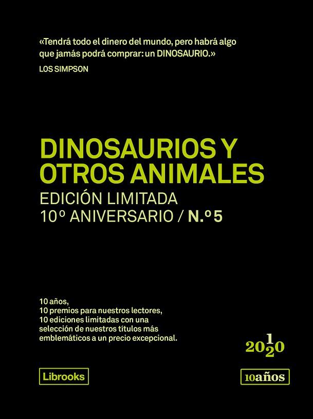 DINOSAURIOS Y OTROS ANIMALES Edicion limitada 10 aniversario 05 | 9788412256543 | MARTIN & ROB