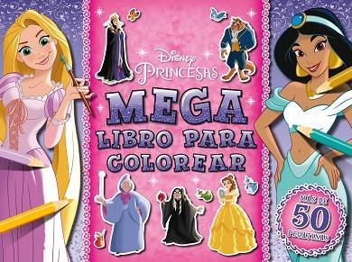 Princesas Megalibro para colorear 3 | 9788418939488 | Disney