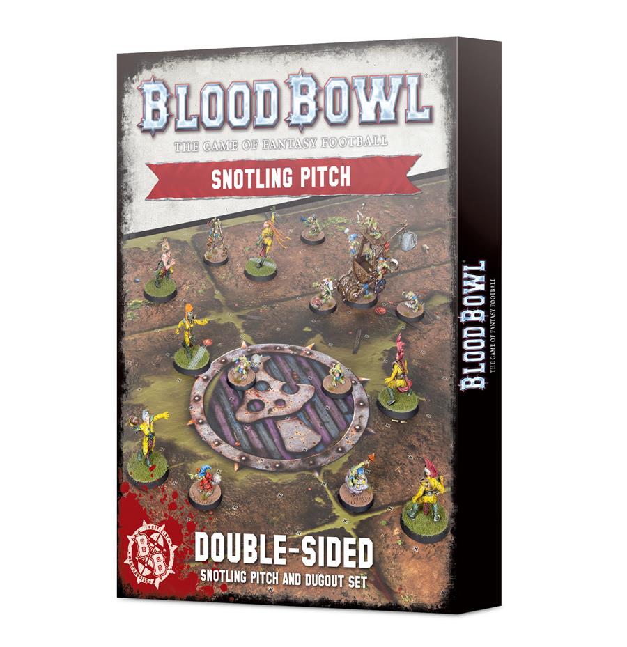 BLOOD BOWL SNOTLING TEAM PITCH & DUGOUTS | 5011921133758 | GAMES WORKSHOP