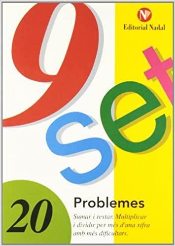 9 SET 20 PROBLEMES | 9788478870462 | R M MARTI FUSTER