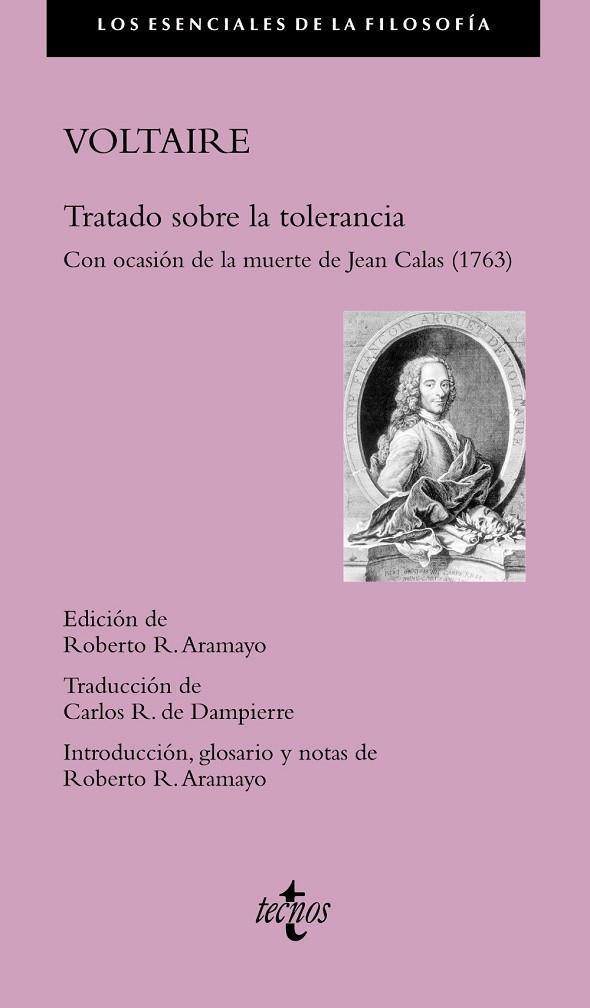 Tratado sobre la tolerancia : con ocasión de la muerte de Jean Calas (1763) | 9788430965816 | VOLTAIRE