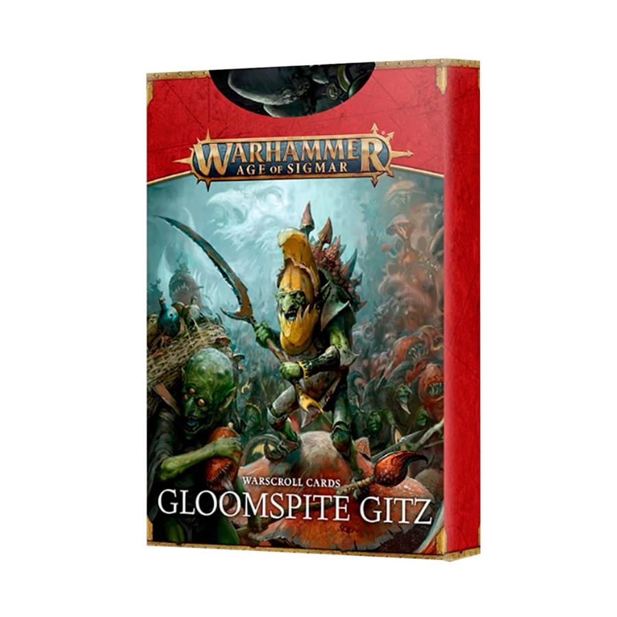 WARSCROLL CARDS: GLOOMSPITE GITZ (ESP) | 5011921158881 | GAMES WORKSHOP