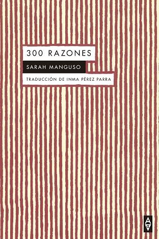 300 razones | 9788412645774 | SARAH MANGUSO