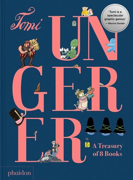 Tomi Ungerer: A Treasure of 8 books | 9781838663698 | TOMI UNGERER