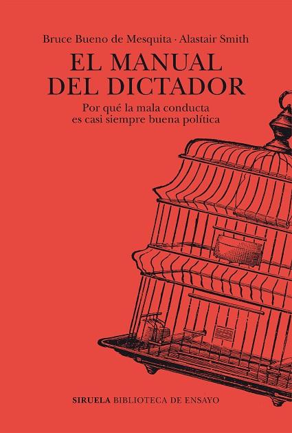 El manual del dictador | 9788418859786 | Bruce Bueno de Mesquita & Alastair Smith