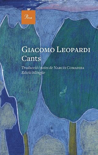 Cants | 9788475889191 | Giacomo Leopardi
