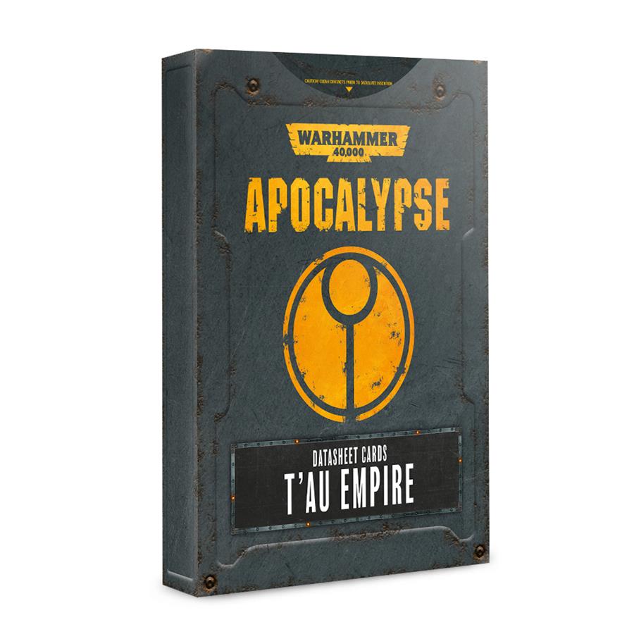APOCALYPSE DATASHEETS: T'AU EMPIRE (ENG) | 5011921125531 | GAMES WORKSHOP