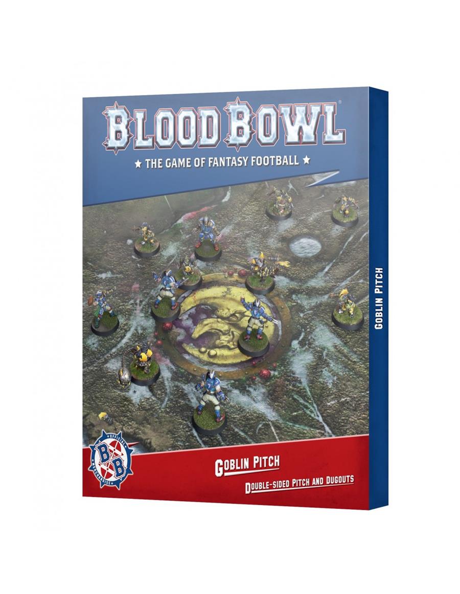 BLOOD BOWL GOBLIN PITCH & DUGOUTS (ENG) | 5011921144013 | GAMES WORKSHOP