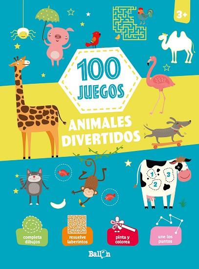 100 JUEGOS ANIMALES DIVERTIDOS | 9789403217055 | BALLON