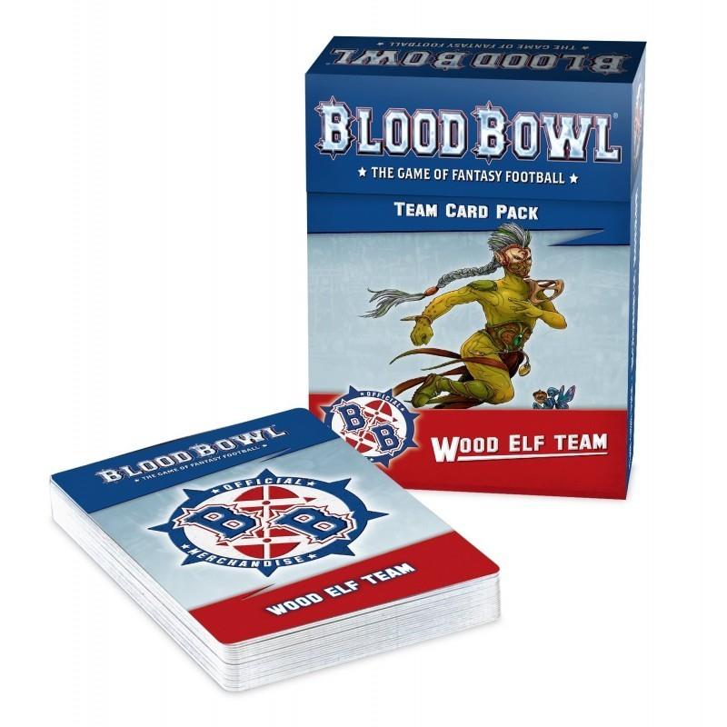 BLOOD BOWL: WOOD ELF TEAM CARD PACK | 5011921174393 | GAMES WORKSHOP