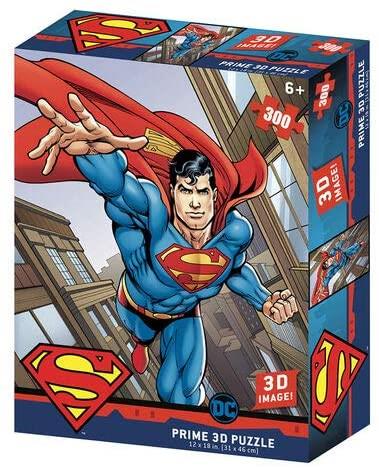 SUPERMAN PRIME 3D IMAGE PUZZLE 300 | 670889330033 | DC COMICS