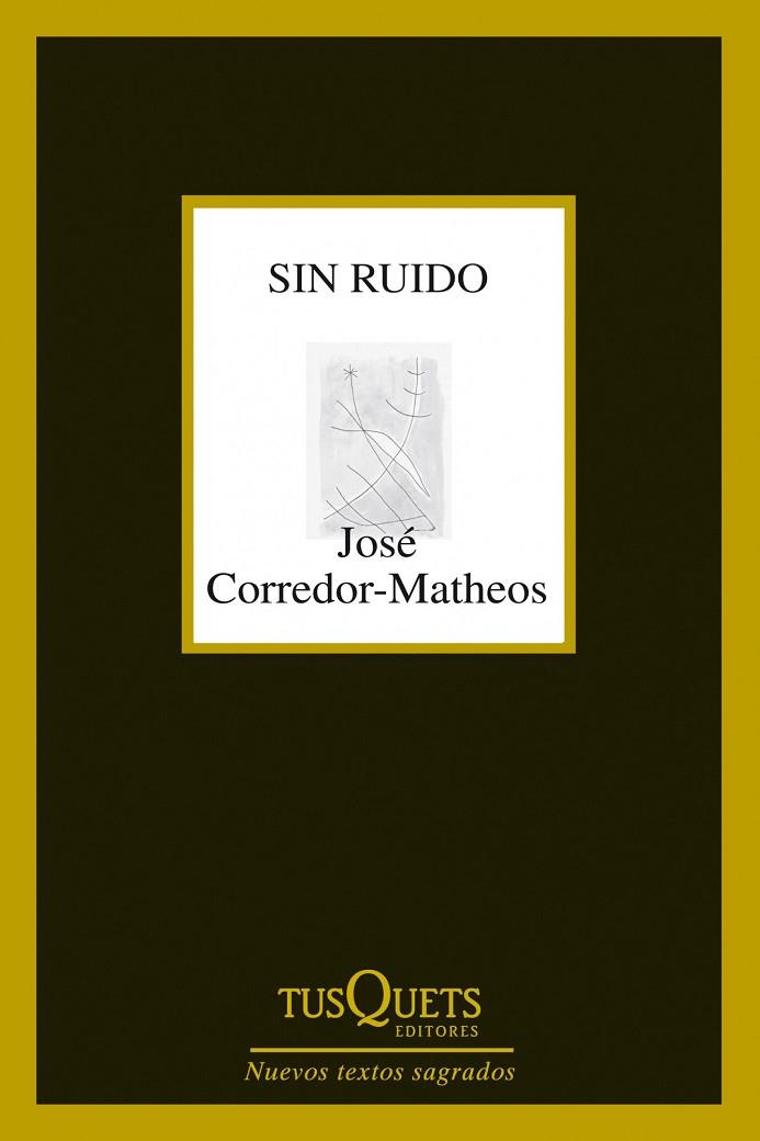 SIN RUIDO | 9788483834961 | JOSE CORREDOR-MATHEOS