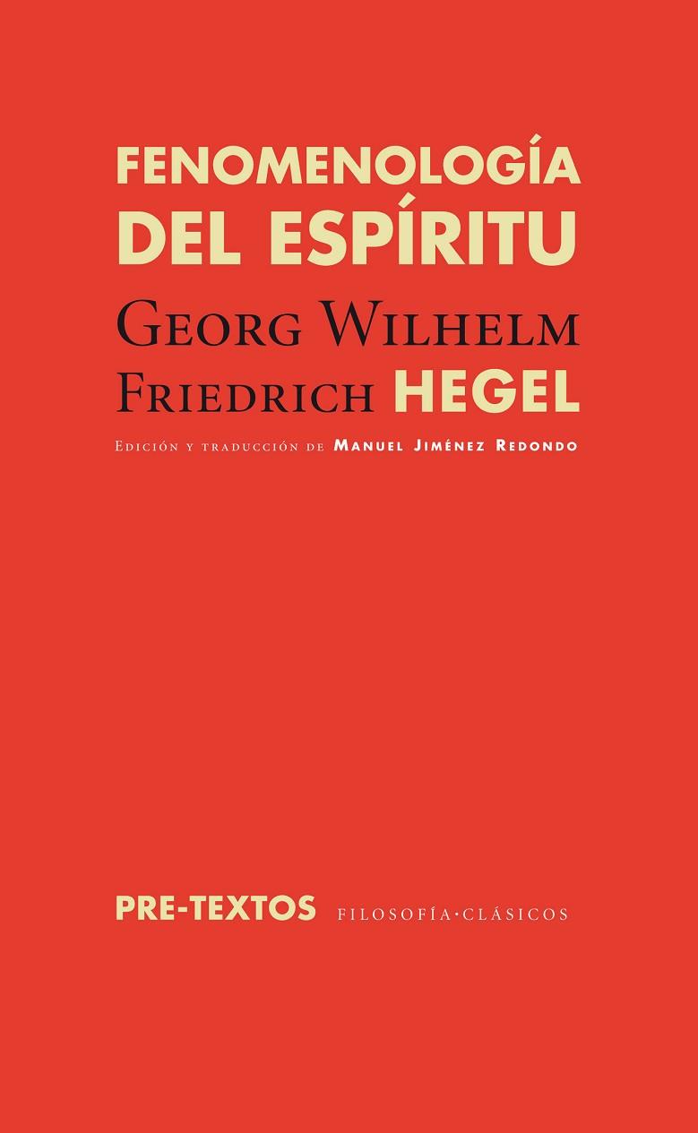 Fenomenología del espíritu | 9788416453153 | Friedrich Hegel