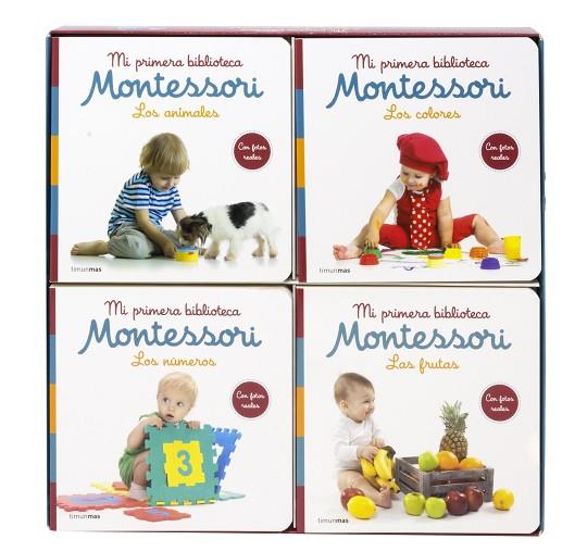 Mi primera biblioteca Montessori | 9788408234418 | VVAA