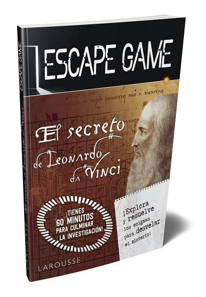 ESCAPE GAME EL SECRETO DE LEONARDO DA VINCI | 9788417720568 | LAROUSSE EDITORIAL