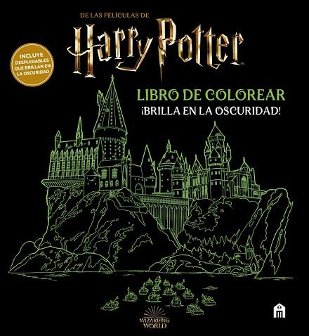 Harry Potter Libro de colorear Brilla en la oscuridad! | 9791259571724 | HARRY POTTER