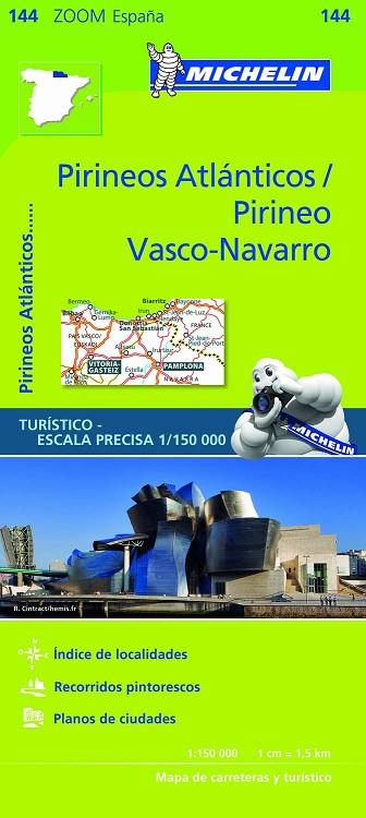 MAPA ZOOM PIRINEOS ATLANTICOS  PIRINEO VASCO-NAVARRO | 9782067218093 | VARIOS AUTORES
