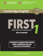 FIRST 1 FIRST CERTIFICATE IN ENGLISH WITH ANSWERS | 9781107695917 | CAMBRIDGE ENGLISH LANGUAGE ASSESSMENT