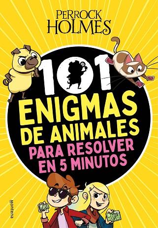 PERROCK HOLMES 101 ENIGMAS DE ANIMALES PARA RESOLVER EN 5 MINUTOS | 9788418318948 | ISAAC PALMIOLA