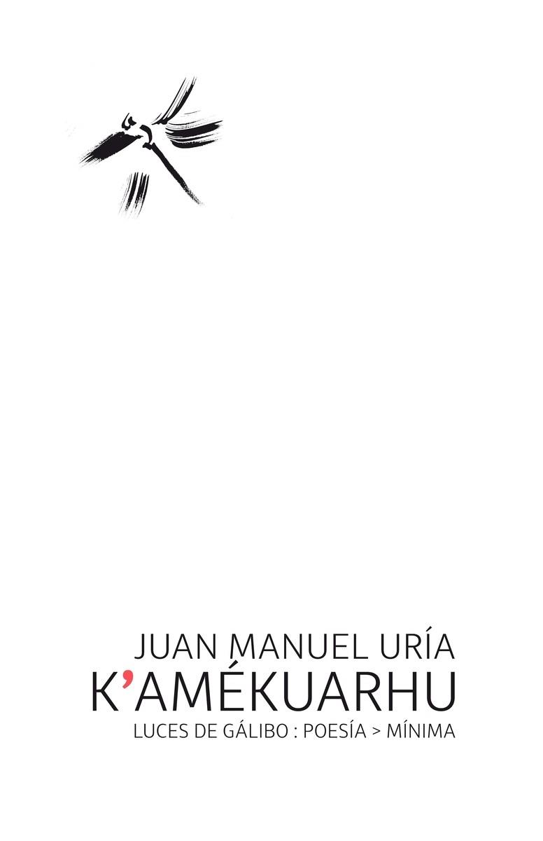 KAMEKUARHU | 9788415117544 | JUAN MANUEL URIA