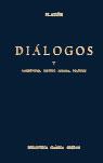 DIALOGOS VOL. 5 (PLATON) | 9788424912796 | PLATON