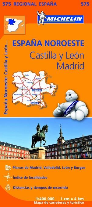 MAPA REGIONAL CASTILLA Y LEON, MADRID | 29782067184305 | VVAA