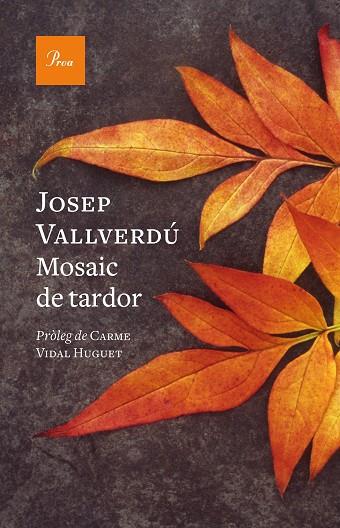MOSAIC DE TARDOR | 9788419657244 | JOSEP VALLVERDU