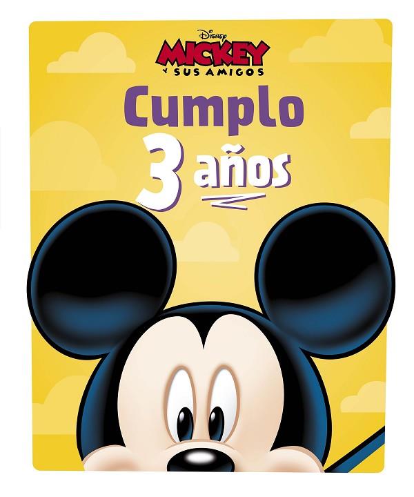 Mickey Cumplo 3 años | 9788418940026 | Disney