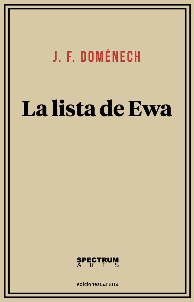 La lista de Ewa | 9788418323096 | J. F. DOMENECH
