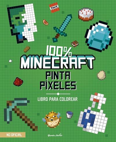 100% Minecraft Pinta píxeles | 9788408271970 | VVAA