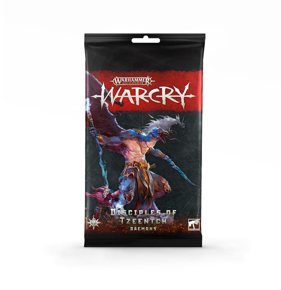 WARCRY: DISCIPLES OF TZEENTCH CARD PACK | 5011921135721 | GAMES WORKSHOP
