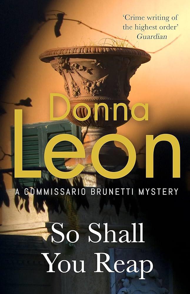 SO SHALL YOU REAP | 9781529153323 | DONNA LEON