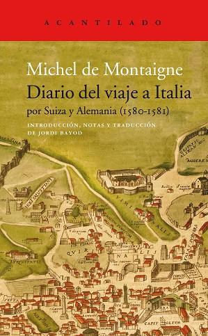 Diario del viaje a Italia | 9788417902339 | Michael De Montaigne