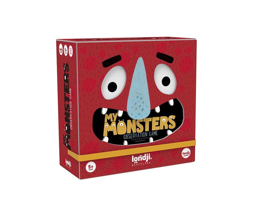 MY MONSTERS OBSERVATION GAME | 8436580425186 | GAME & ILLUSTRATIONS CANSEIXANTA