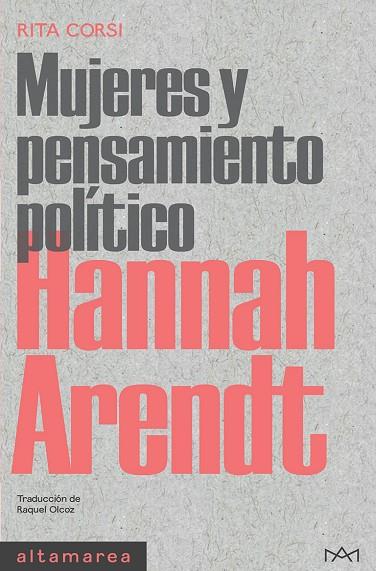 Hannah Arendt | 9788418481772 | Rita Corsi