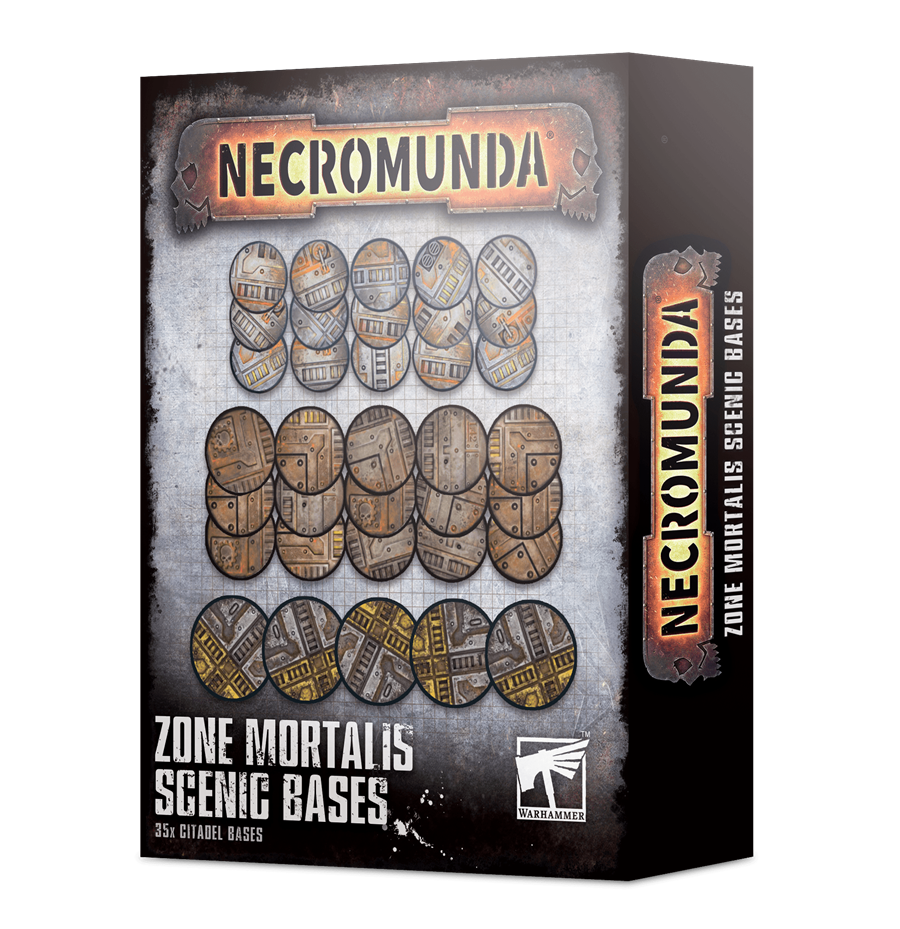 NECROMUNDA ZONE MORTALIS SCENIC BASES | 5011921136100 | GAMES WORKSHOP