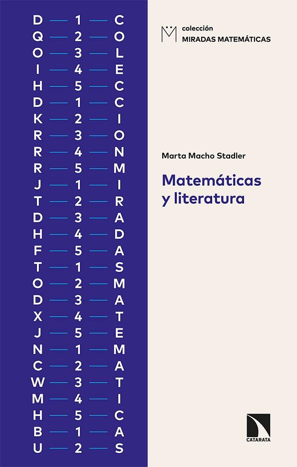 Matemáticas y literatura | 9788413523019 | MARTA MACHO STADLER