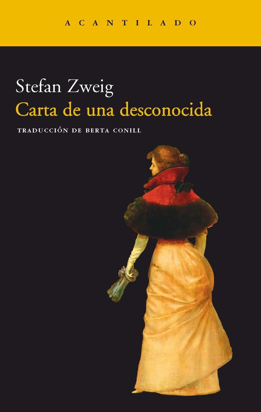 CARTA DE UNA DESCONOCIDA | 9788495359476 | Stefan Zweig