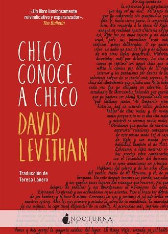 CHICO CONOCE A CHICO | 9788416858354 | DAVID LEVITHAN