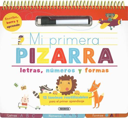 MI PRIMERA PIZARRA DE LETRAS NUMEROS Y FORMAS | 9788467759112 | SUSAETA