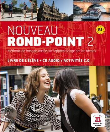 NOUVEAU ROND-POINT 2 LIVRE DE L'ELEVE + CD AUDIO + ACTIVITES 2.0 B1 | 9788484436959 | VVAA