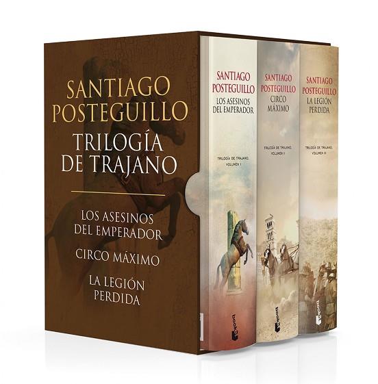 ESTUCHE TRILOGIA DE TRAJANO | 9788408197423 | Santiago Posteguillo