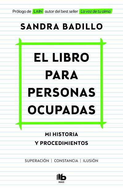 EL LIBRO PARA PERSONAS OCUPADAS | 9788413142494 | SANDRA BADILLO