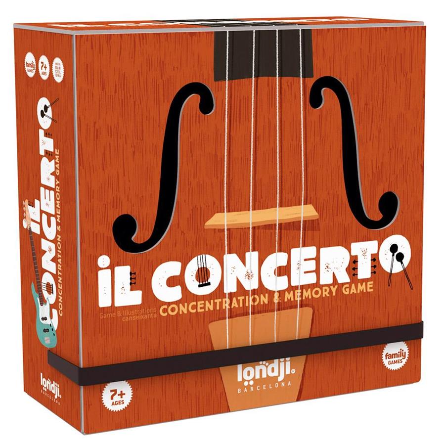 IL CONCERTO CONCENTRATION & MEMORY GAME | 8436580426015 | GAME & ILLUSTRATIONS CANSEIXANTA