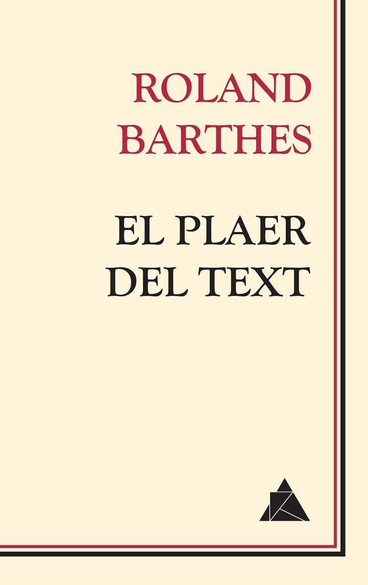 EL PLAER DEL TEXT | 9788417743086 | ROLAND BARTHES
