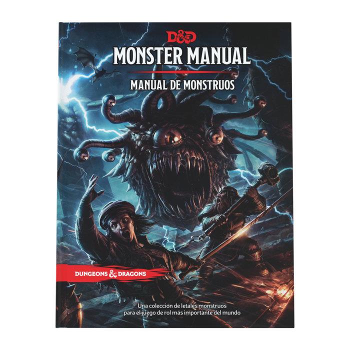 MONSTER MANUAL MANUAL DE MONSTRUOS DE DUNGEONS & DRAGONS 5 EDICION | 9780786967582 | VV. AA.