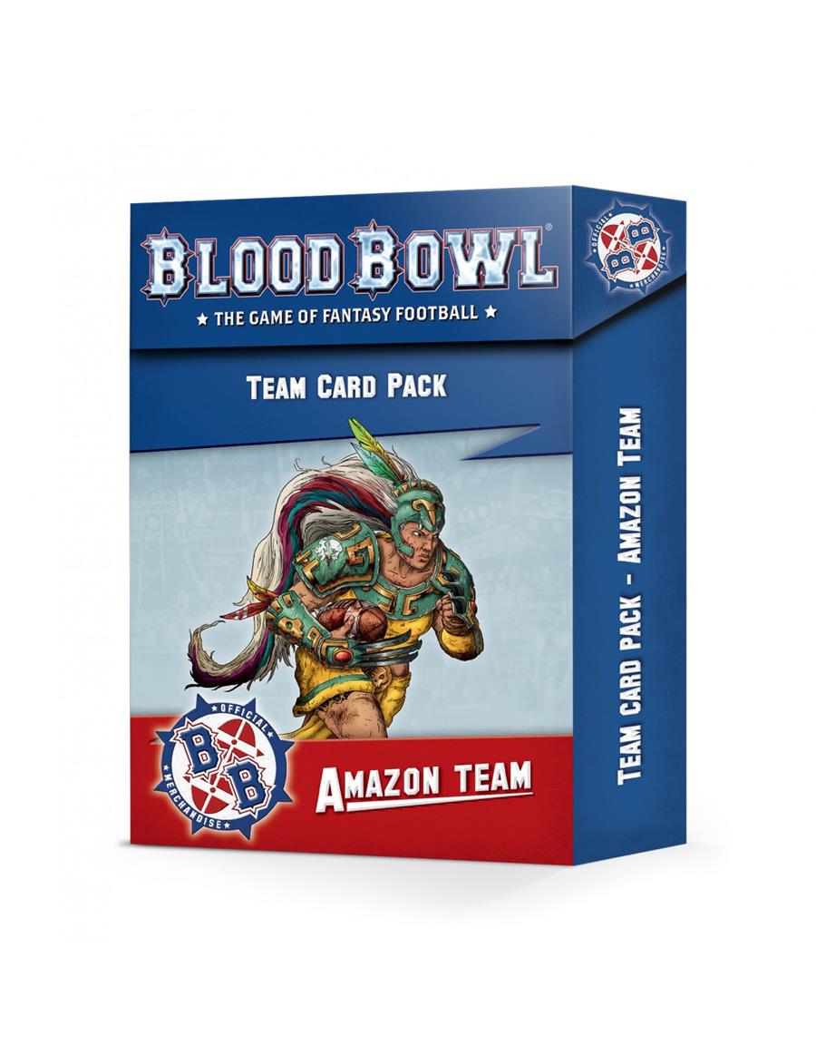 BLOOD BOWL: AMAZON TEAM CARD PACK | 5011921188420 | GAMES WORKSHOP